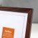 Photo frame plastic 15x21 cm 1487 brown