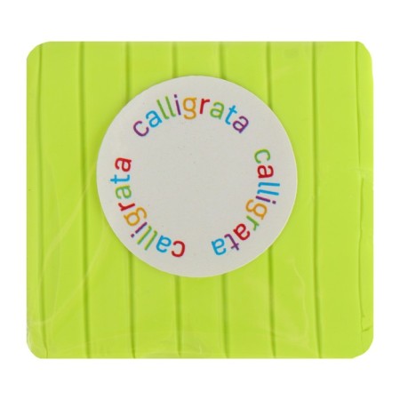 Polymer clay Calligrata Sh-67, 50 g, fluorescent, salad