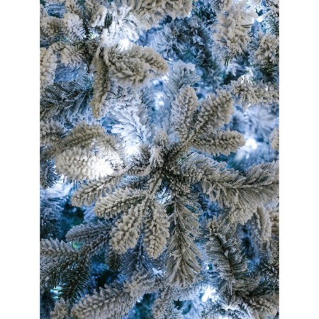 Artificial spruce Green Trees Baroque, premium, snowy, with lighting, 180 cm-7