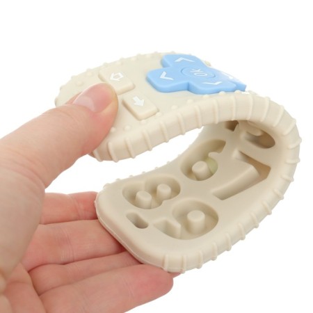 Teether for the teeth "Putic", beige color, size 16 cm-6