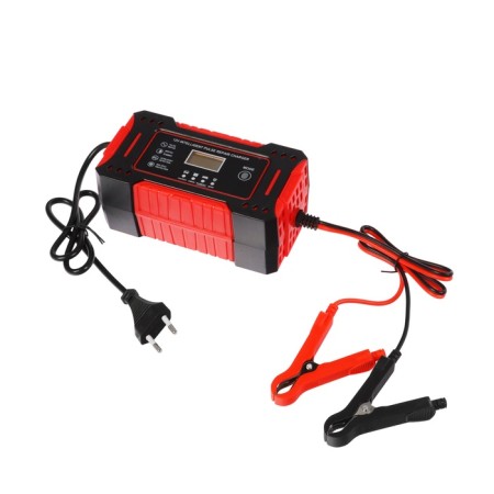 Charger of the battery 12 V, 6 A, automatic, 220 V, 150 watts, wires 60 cm