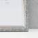 Photo frame Plastic "Vintage" 40x60 cm, frosty silver