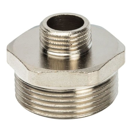 Nipple of the transition stout SFT-0004-011412, 1 1/4 "x 1/2", external thread, nickel. brass