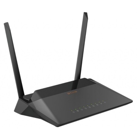 Wi-Fi router D-Link DSL-224/R1a, 300 Mbps, 4 ports 100 Mbps, black-2