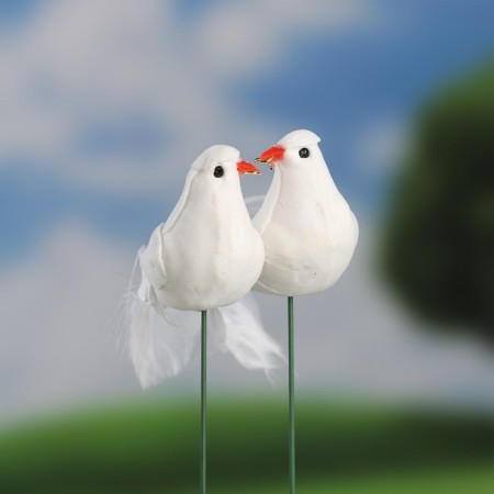Plug "pair of pigeons" 5x4x11cm, set 4pcs-2