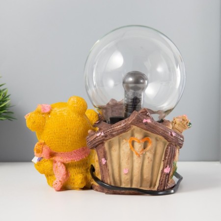 Plasma ball "Bear" color 14x12x17 cm Risalux-5