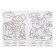 Training coloring for numbers and figures “for a boy”, size - 14.8 × 21 cm, 8 p.