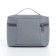 Cosmetic bag with lightning, black color