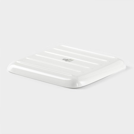 Porcelain dish wilmax, d = 19 cm, white color-2