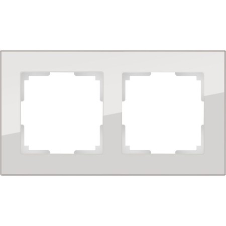 Frame for 2 posts WL01-FRAME-02, smoky color, glass material