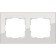 Frame for 2 posts WL01-FRAME-02, smoky color, glass material