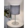 Passteri table lamp, 1x60W E27, Nickel color