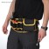 Board bag for a garden tool, on a belt, 10 pockets
