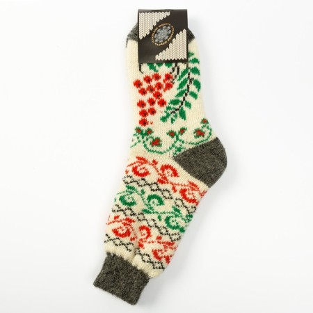 Women's socks, white color, size 23-3