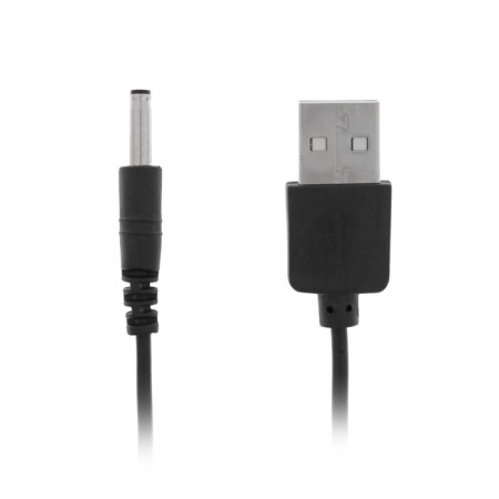 Universal cable Luazon, connector 3.5 - USB, 0.5 m, black-1