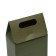Box package with a handle, green, 15 x 10 x 6 cm