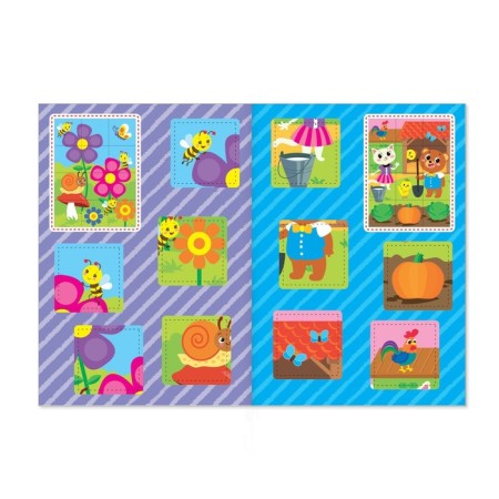Applications with coloring A4 Set “Favorite Pictures”, 4 pcs. 20 p.-5