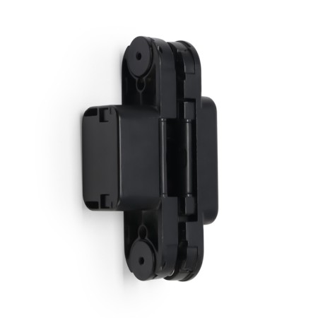 Loop of hidden Lockland installation, 30x110 mm, with 3D regulation, black color is black-1
