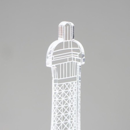 Eiffel Tower lamp from the network 9.5x10x21 cm Risalux-4