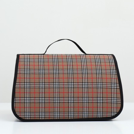 Bag - Carpetbegger transportation, 40.5 x 24 x 24 cm, checkered-1