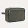 Lightning cosmetic bag, external pocket, khaki color
