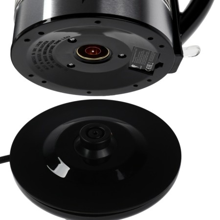 Electric kettle Leonord Le-1513, glass, 1.7 l, 2200 watts, silver-7