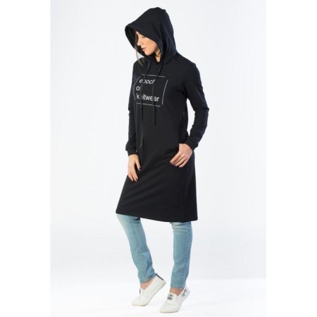 A dress from a footer, size 52, black color-2