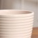 Pot Flower spiral white crocus No. 1, 0.7 l, d - 11.7 cm