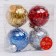 Set of balls plastic D-8 cm, 4 pcs "Festival" MIX