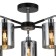 Ceiling lamp 5x40W E14, size 55x55x28 cm