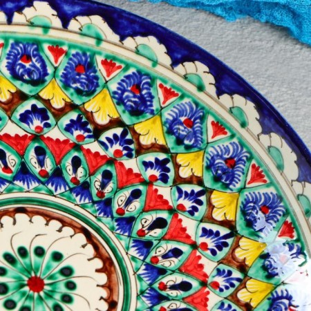 Largan Rishtan ceramics "Patterns", 28 cm, mix-8