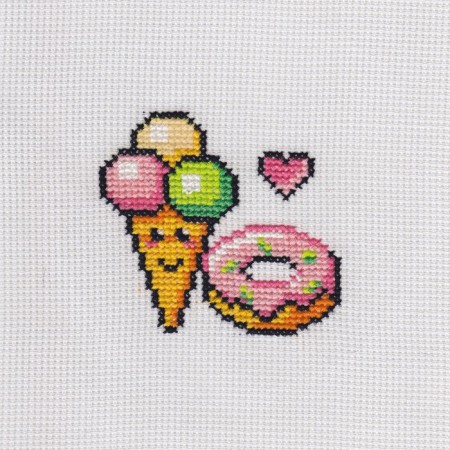 Set for creativity "Yummy", embroidery-1