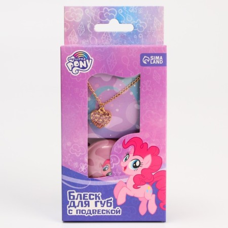 Bloss for children's lips with a suspension, tasting vanilla, 10 ml "Pink Pie", My Little Pony-3