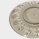 Branch plate, d = 20 cm, brown color