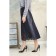 Female skirt, size 46, blue color