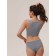 Women's top on wide straps Mirey Top Shaper Spalla Larga, size 44-46, color gray