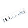 Kromax Atlantis-40 bracket, for TV, inclined and dwelling, 22-65 ", 60-523 mm from the wall, white