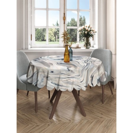 The tablecloth "Otherworldly World", Round, Saten, D = 150 cm-2