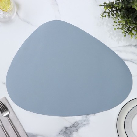 Serving napkin on the TEM table, 44 × 35.5 cm, blue color-2