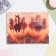 Postcard "Happy Anniversary!" horses, 21 x 14 cm