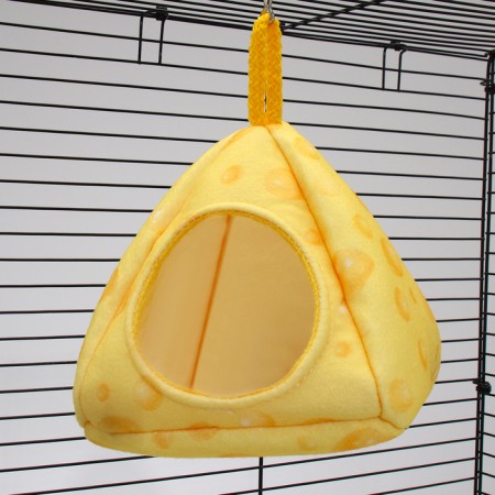 Suspended house-pyramid "cheese", 14 x 14 x 14 cm-4
