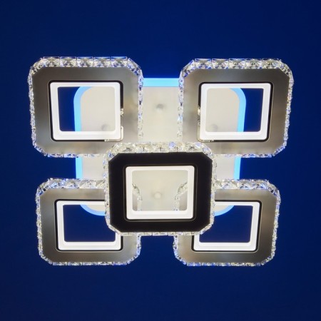 Causteen with PDU "Mia" 5XLED 150W 3000-6000K RGB white 38x38x14cm-9