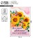 Congratulatory card "Sunflowers", flowers, 12 × 18 cm