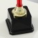 Cup 076C, award figure, gold, plastic stand, 19 x 7 x 6.5 cm.