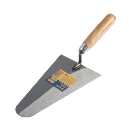 Celma of concrete worker tundra, triangular, wooden handle, 200 mm