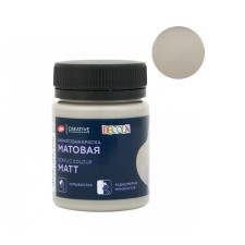 Acrylic matte paint 50 ml, ZHK Decola, French coffee, 14328445