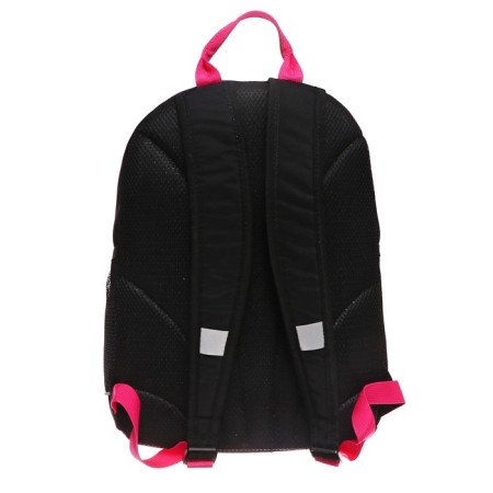 School backpack, 38 x 28 x 18 cm, Grizzly, ergonomic back, + keychain, black-4