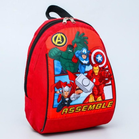 Baby backpack, lightning department, 20 x 13 x 26 cm "Super-heroes", Avengers-6