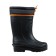 Men's boots from an eva with an extension and insulation, up to -30 ° C, size 43-44, black color