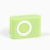 Vibroyaitzo jaga jaga, with a remote control, silicone, 7/3 cm, salad